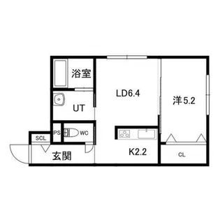 グレイス スクエア【2階】の間取り