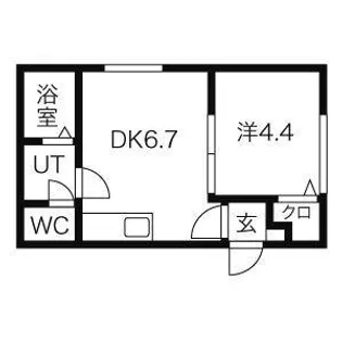 エルドラード平岸【2階】の間取り
