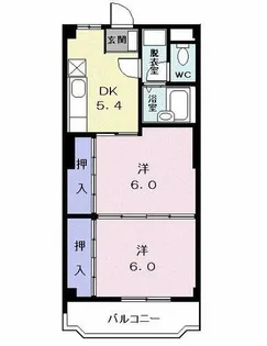 メゾンサンマリッチ【3階】の間取り