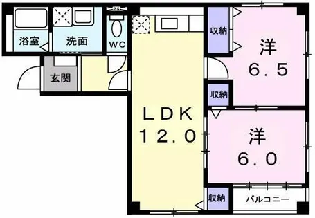 ガーデンハイム 須田【1階】の間取り