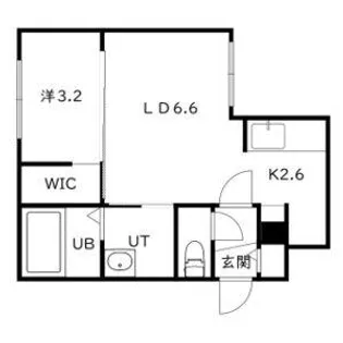 moderno HASSAMU【2階】の間取り