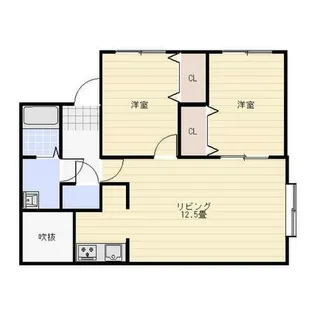 アーバンライフしのろ【3階】の間取り