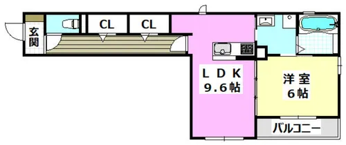 La Maison本町【3階】の間取り
