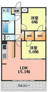 メイボーアネックス【201号室】の間取り