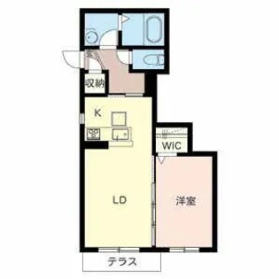 シャーメゾン ラフィーネ【0105号室】の間取り