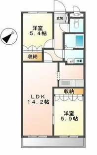 Espoir【1階】の間取り
