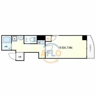 Urban Hills 東小橋【1階】の間取り