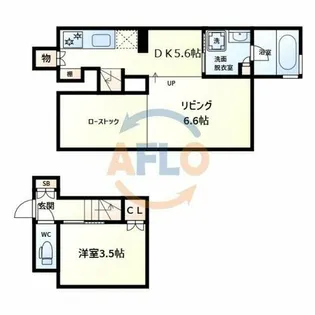 THE HIGH HORIE【11階】の間取り