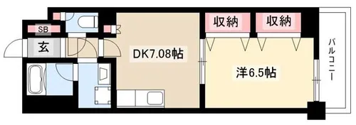 グランドール千種台【2階】の間取り