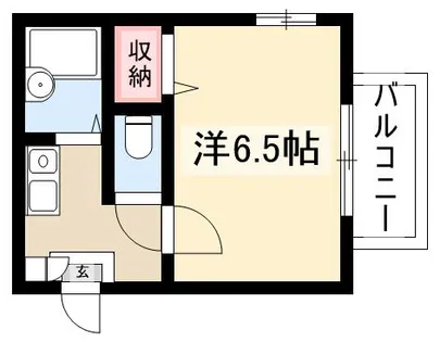 クレアコート東山 B棟【101号室】の間取り