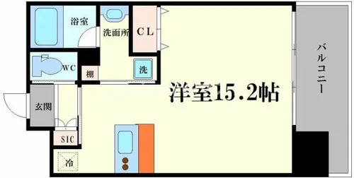 プレジオ海老江【6階】の間取り