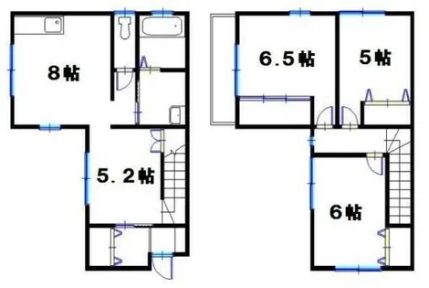 コンフォート八代【1階】の間取り