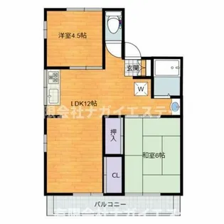 ロイヤルマンション【102号室】の間取り