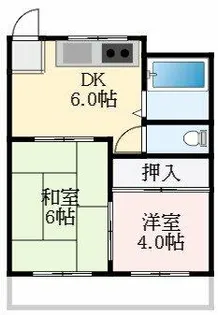 大阪府堺市東区日置荘西町5丁【マンション】の間取り