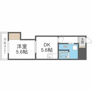 朝日プラザ北7条A棟【10階】の間取り