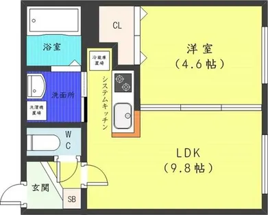 K・S-11【3階】の間取り