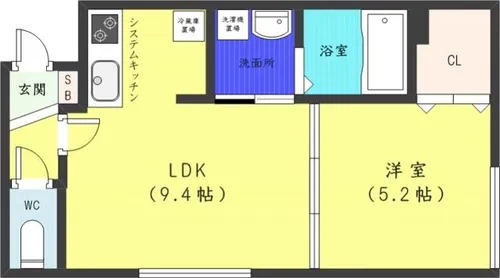 K・S-11【3階】の間取り