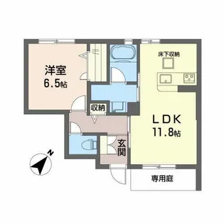 シャーメゾン オリンピア【0101号室】の間取り