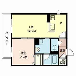 Reunir Gracias【2階】の間取り