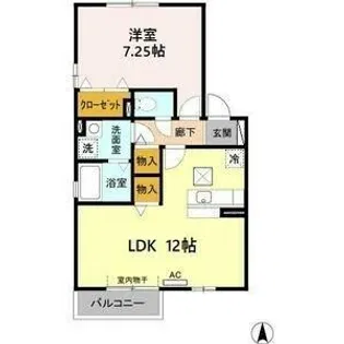 ティエラ【1階】の間取り
