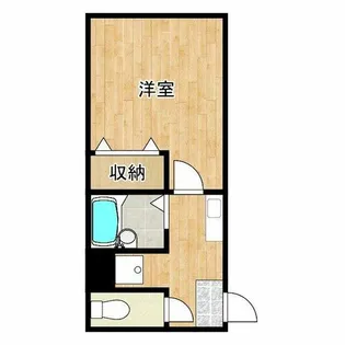 デイズアパートメント【3階】の間取り