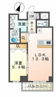 YFセントラルヒルズ【1階】の間取り