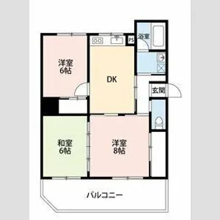 エスポワール小野【302号室】の間取り