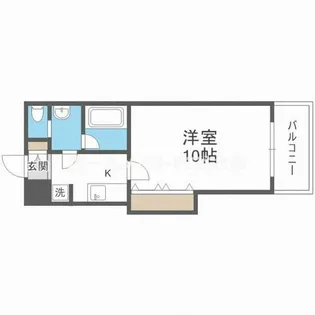 S-FORT江坂公園【11階】の間取り