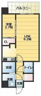 ミラージュパレス都島本通【4階】の間取り