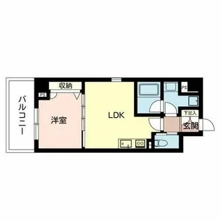 ベラ・ルーナ【0906号室】の間取り