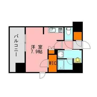 LANDIC M322【1401号室】の間取り