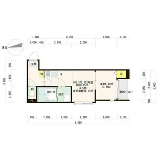 Blue Rise【2階】の間取り