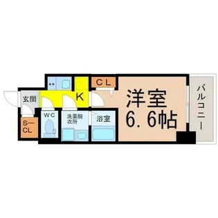 S-RESIDENCE上前津South【9階】の間取り