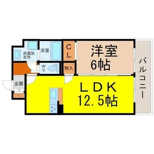 Ceres志賀本通【5階】の間取り