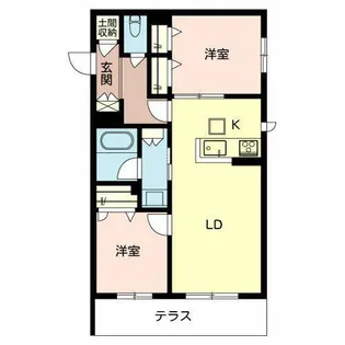 ShaMaison viola【0101号室】の間取り