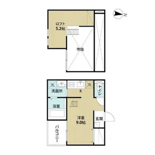フルレ【1階】の間取り