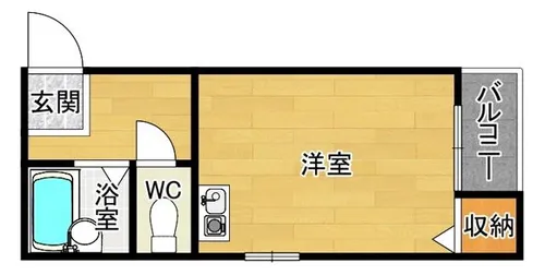 サンポート21【2階】の間取り