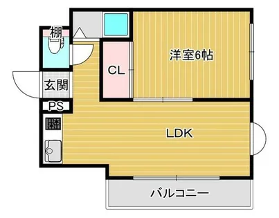 シャトルⅡ【2階】の間取り