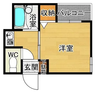 パレ淡路【3階】の間取り