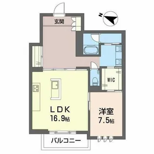 ザ リッツ大手町【0402号室】の間取り