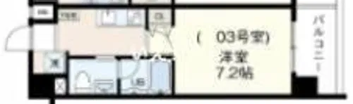 リアンジェ兵庫本町【10階】の間取り