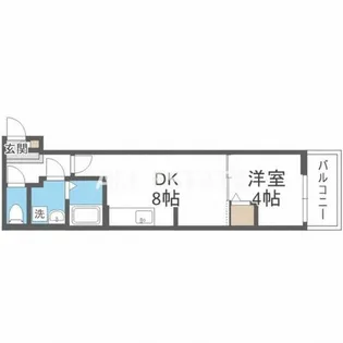 ALEGRIA鶴見区今津【3階】の間取り