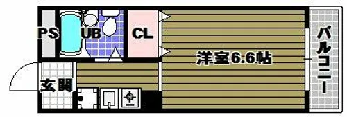 タニングハイツ【2階】の間取り