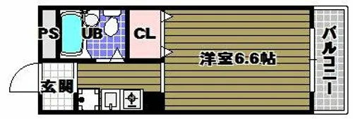 タニングハイツ【2階】の間取り
