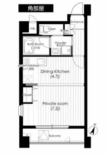 堂島プライマリーワン【9階】の間取り