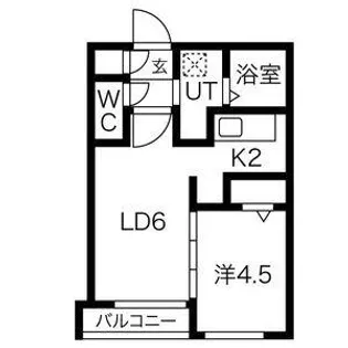 NORTE15【2階】の間取り
