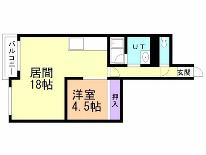 ドエルジョイナス【201号室】の間取り
