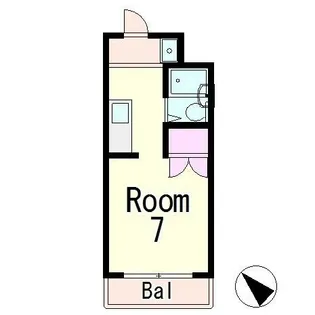 グランディオール【1階】の間取り