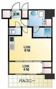 スプランディッドⅦ【11階】の間取り