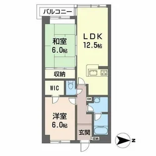 ナカタビルIV番館【0202号室】の間取り